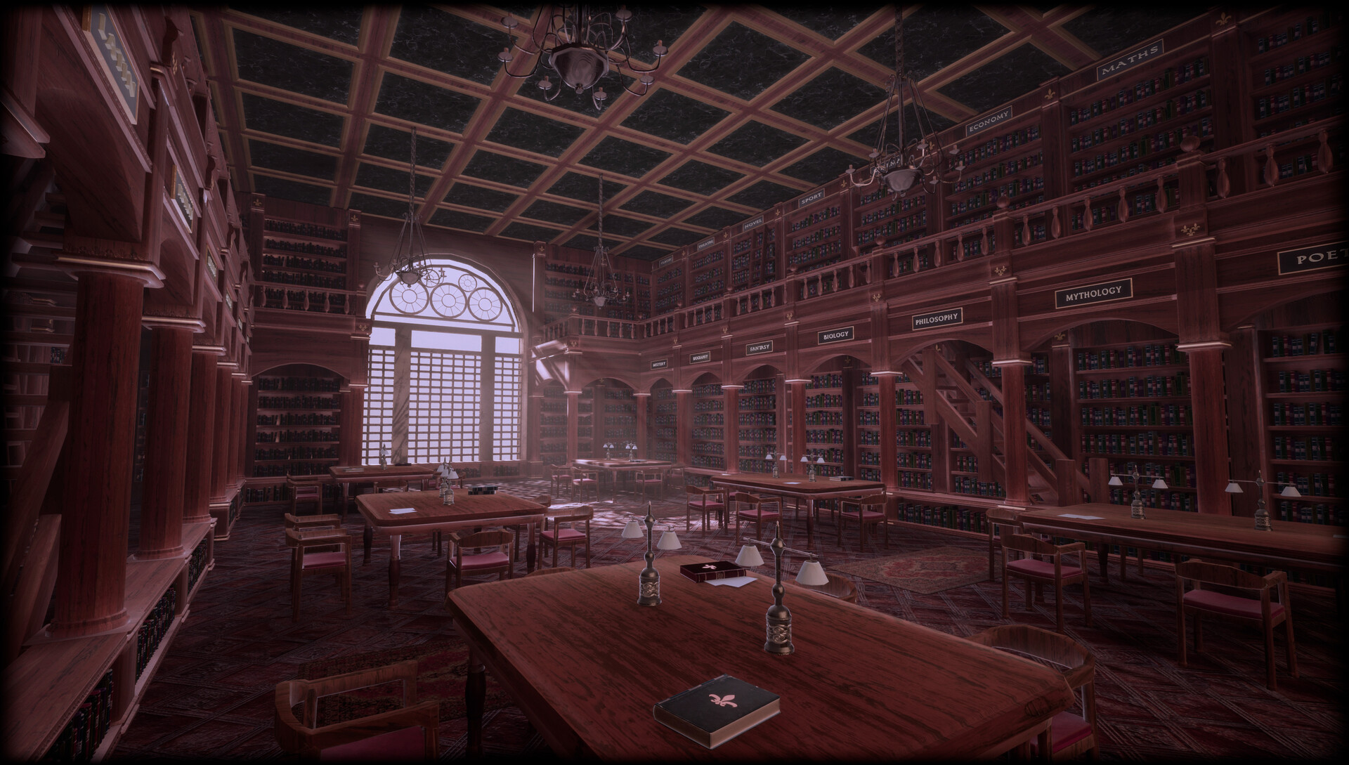 ArtStation - Oxford Library