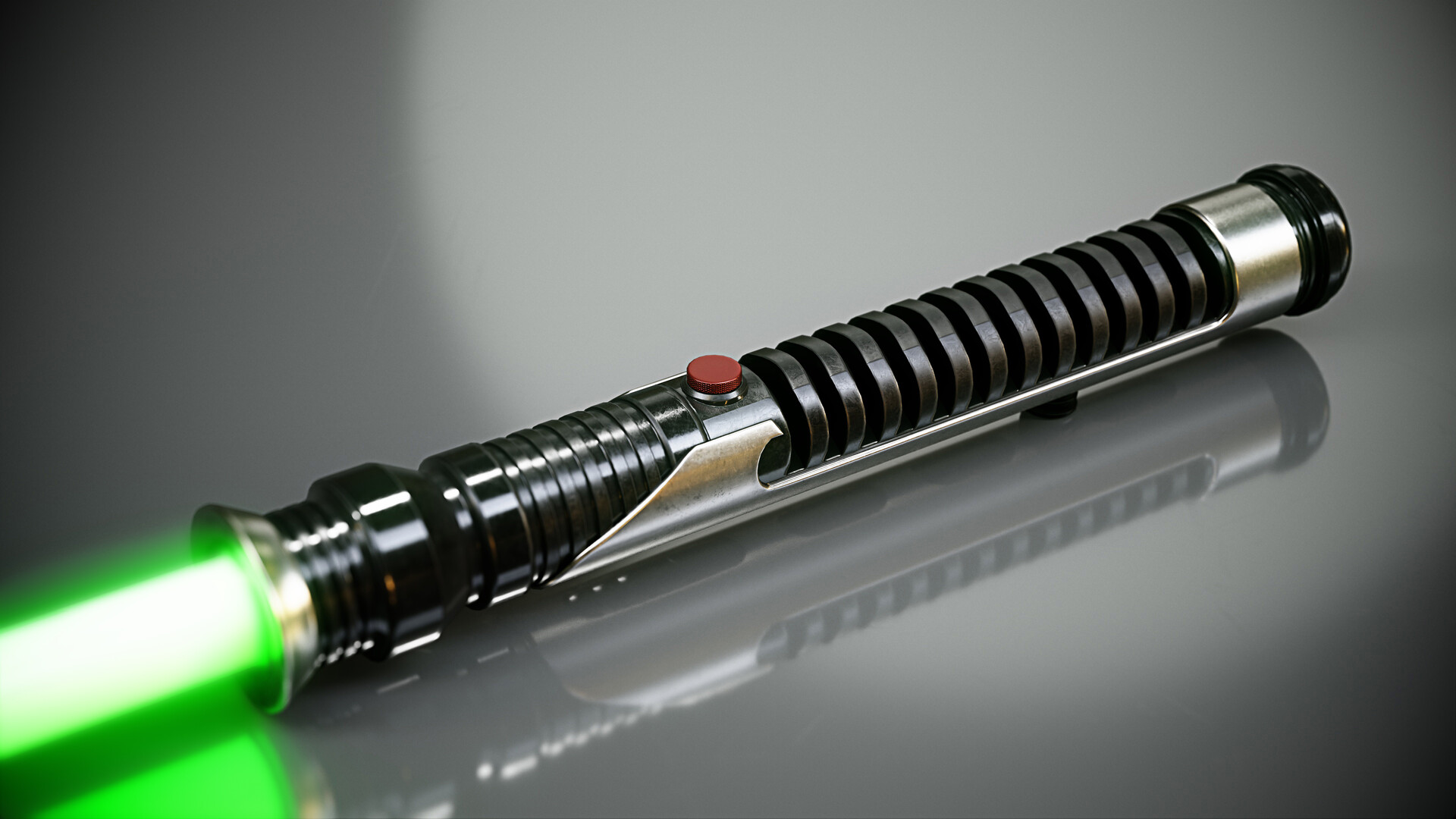 ArtStation - Qui-Gon Jinn Lightsaber