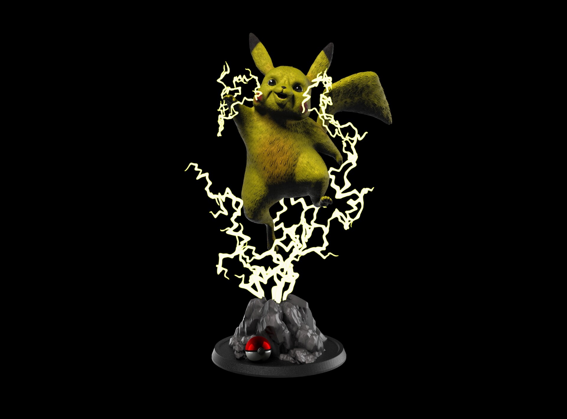 ArtStation - Shiny Pikachu