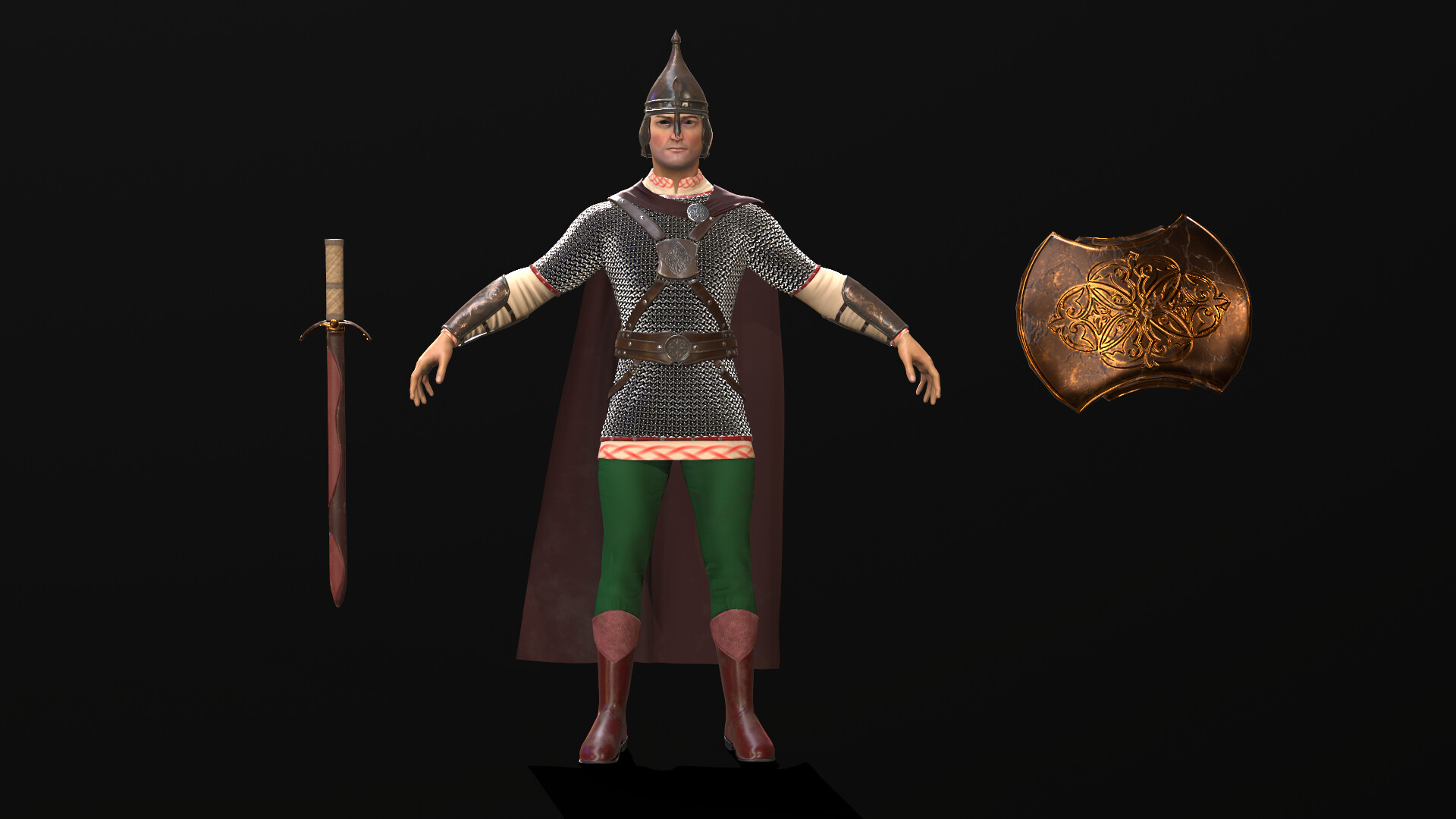 ArtStation - Русский богатырь