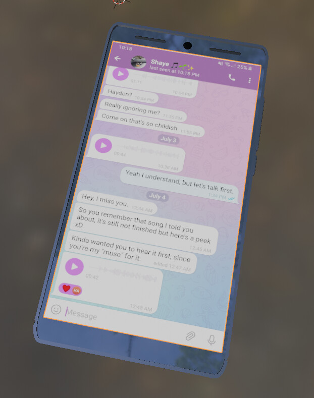 iphone mora messenger