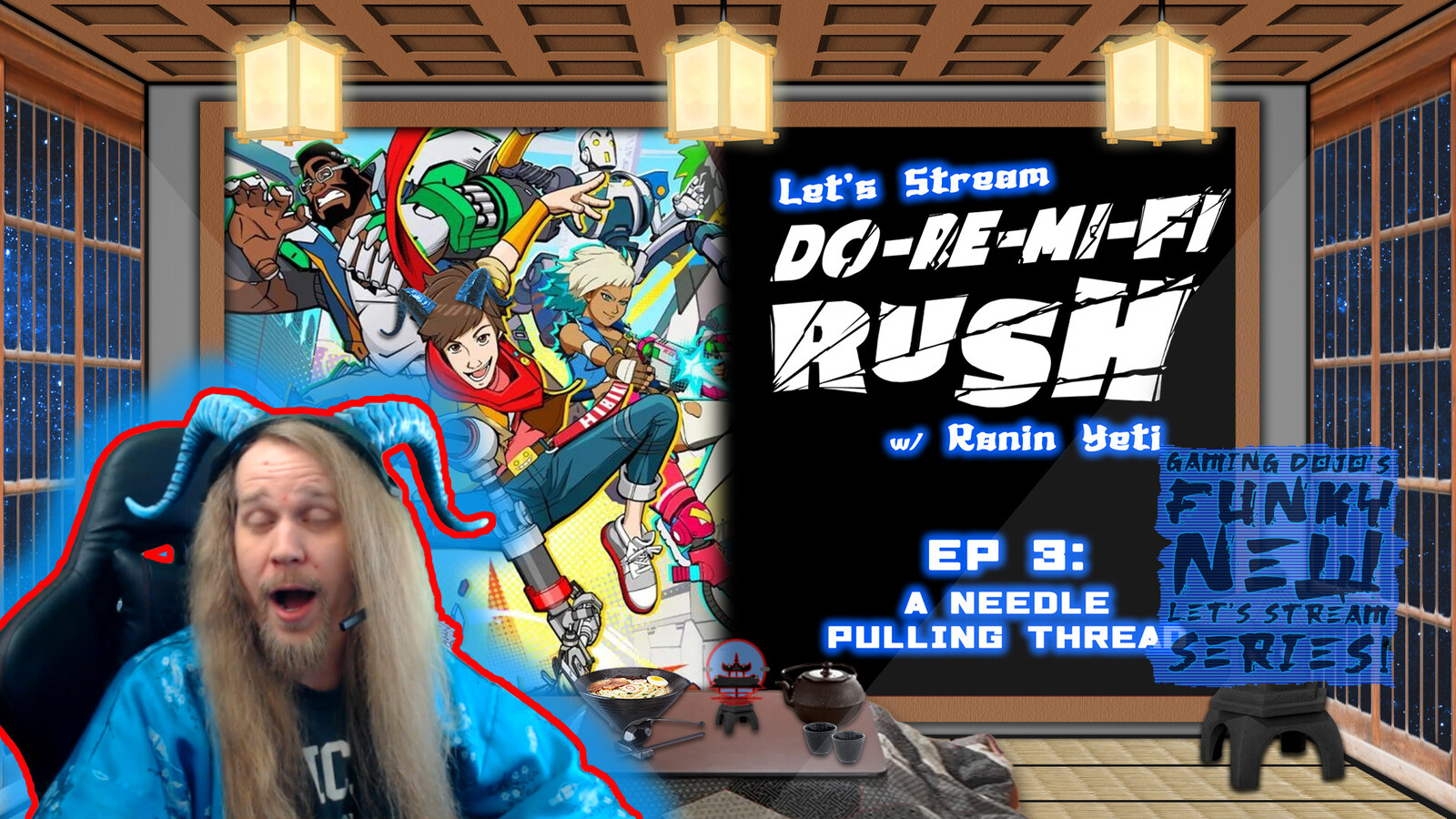 Let's Stream "Do-Re-Mi-Fi Rush" Episode 3 Image | Ronin Yeti Twitch Streaming