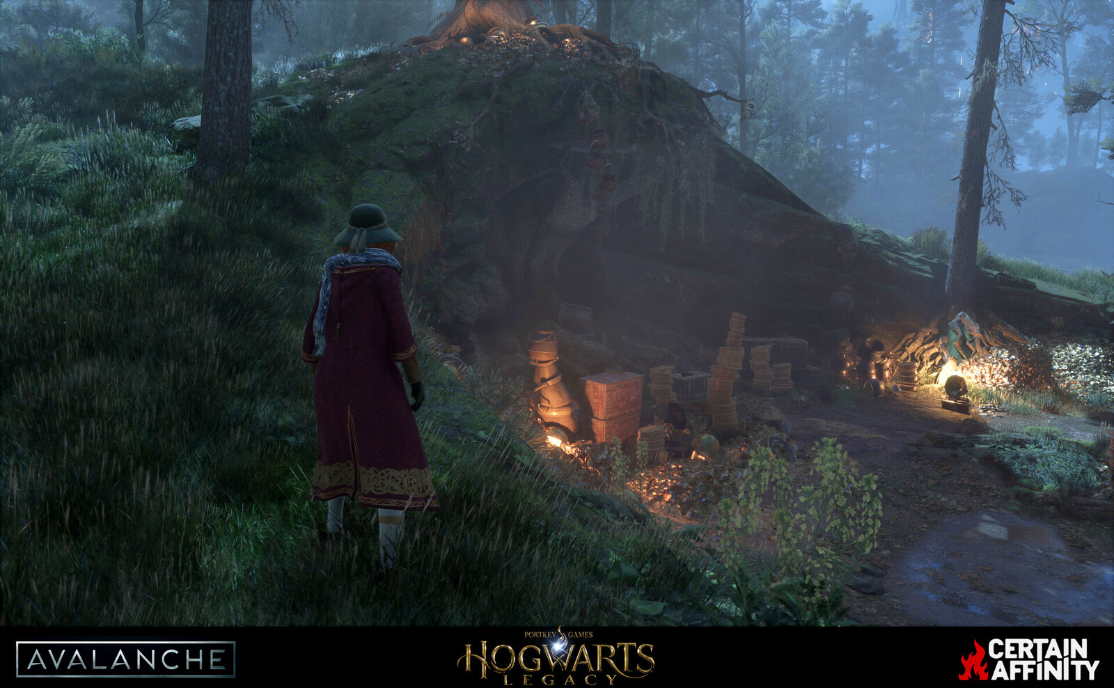 Hogwarts Legacy - Hogwarts South Lighting