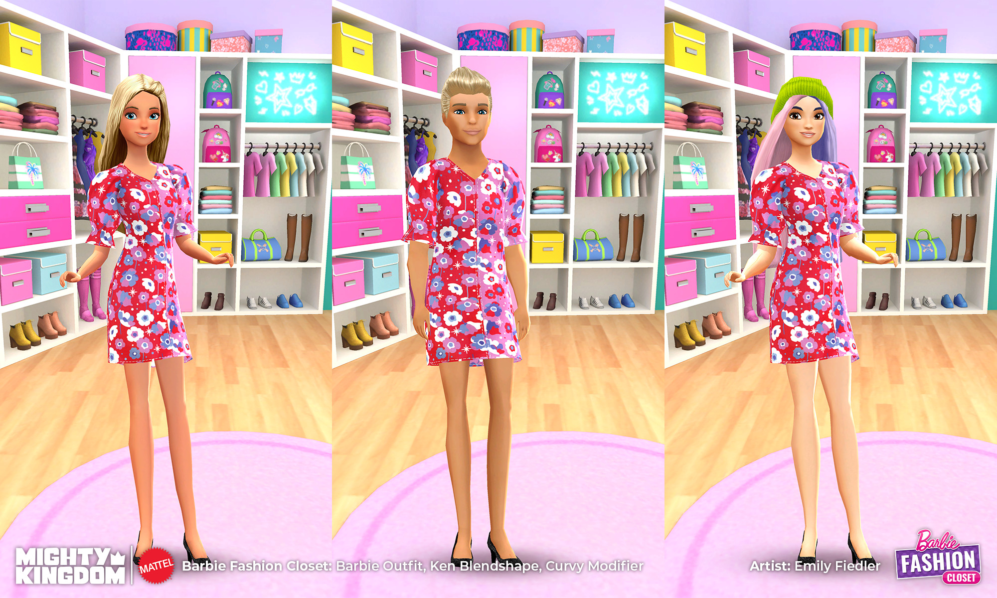 Dreamhouse Barbie Cupboards Barbie Dream Closet With Barbie Doll