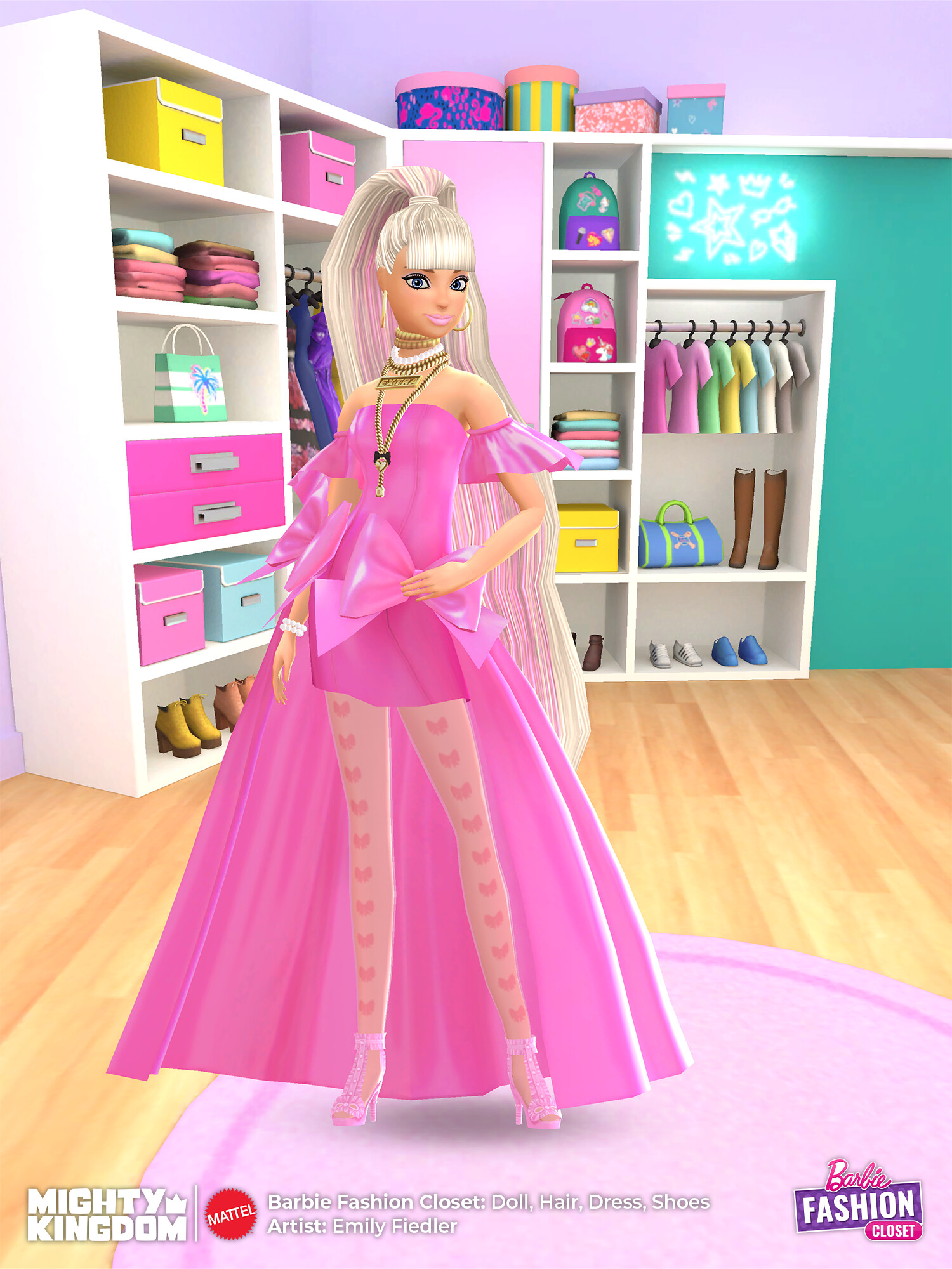 Barbie fashion closet mod sales