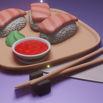 ArtStation - Sushi Gun