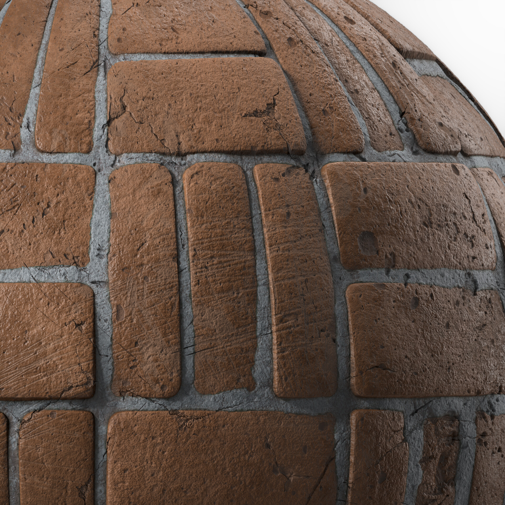Dangsho Brick Wall Materials 71 By Sbsar Pbr 4k Seamless