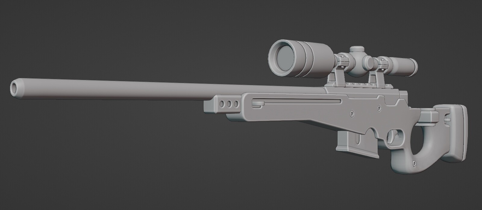 Fortnite - Sniper Rifle (+ Silencer) by VasiaKlimov on DeviantArt