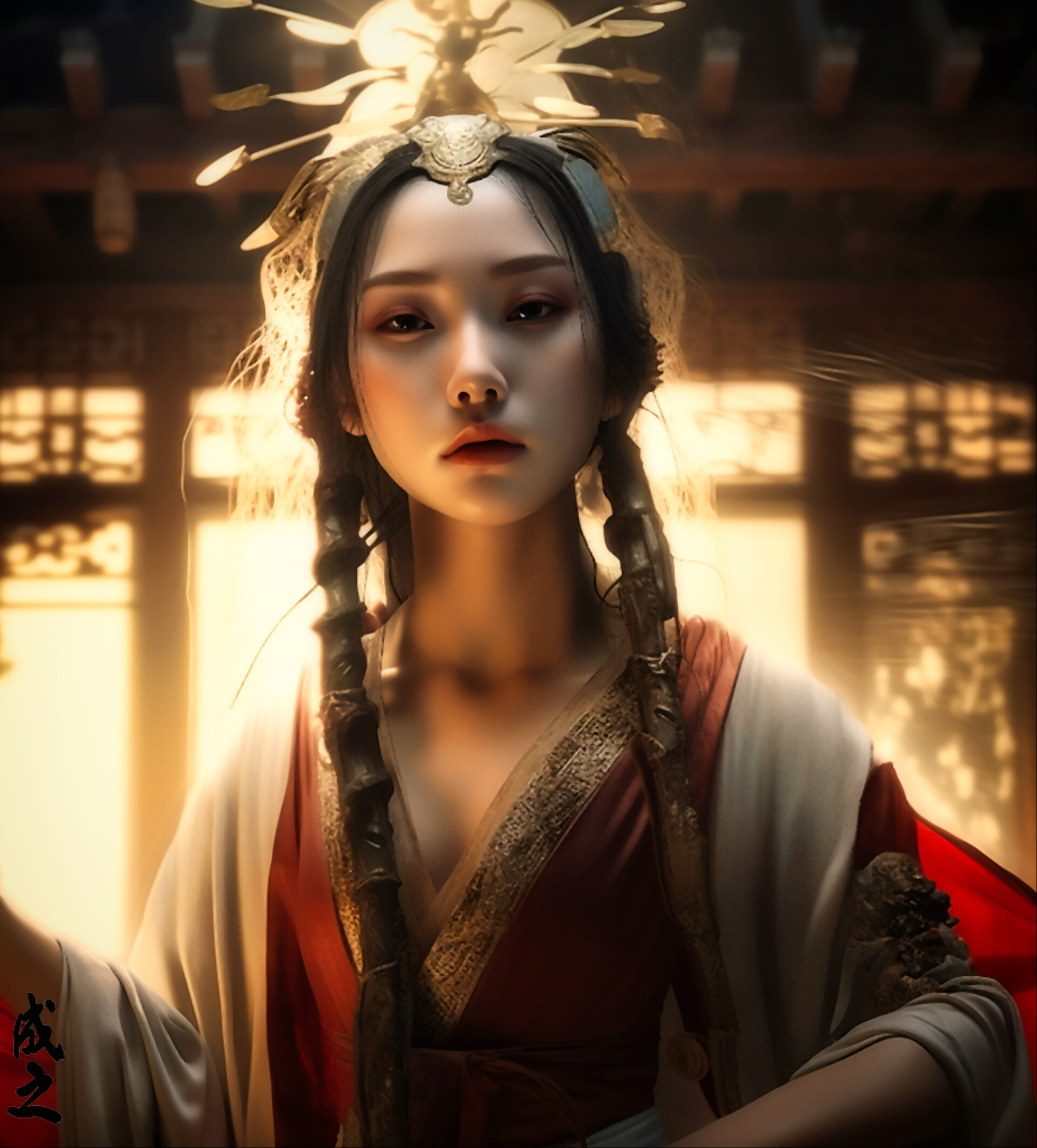 ArtStation Himiko Japanese Semi legendary Queen Of Yamatai In artstation-himiko-japanese-semi-legendary-queen-of-yamatai-in