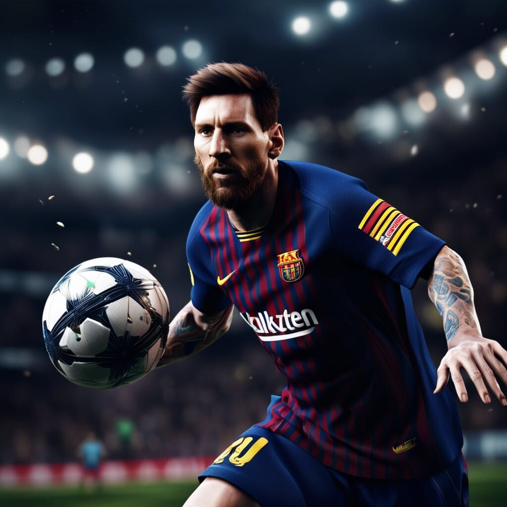 ArtStation - leo messi