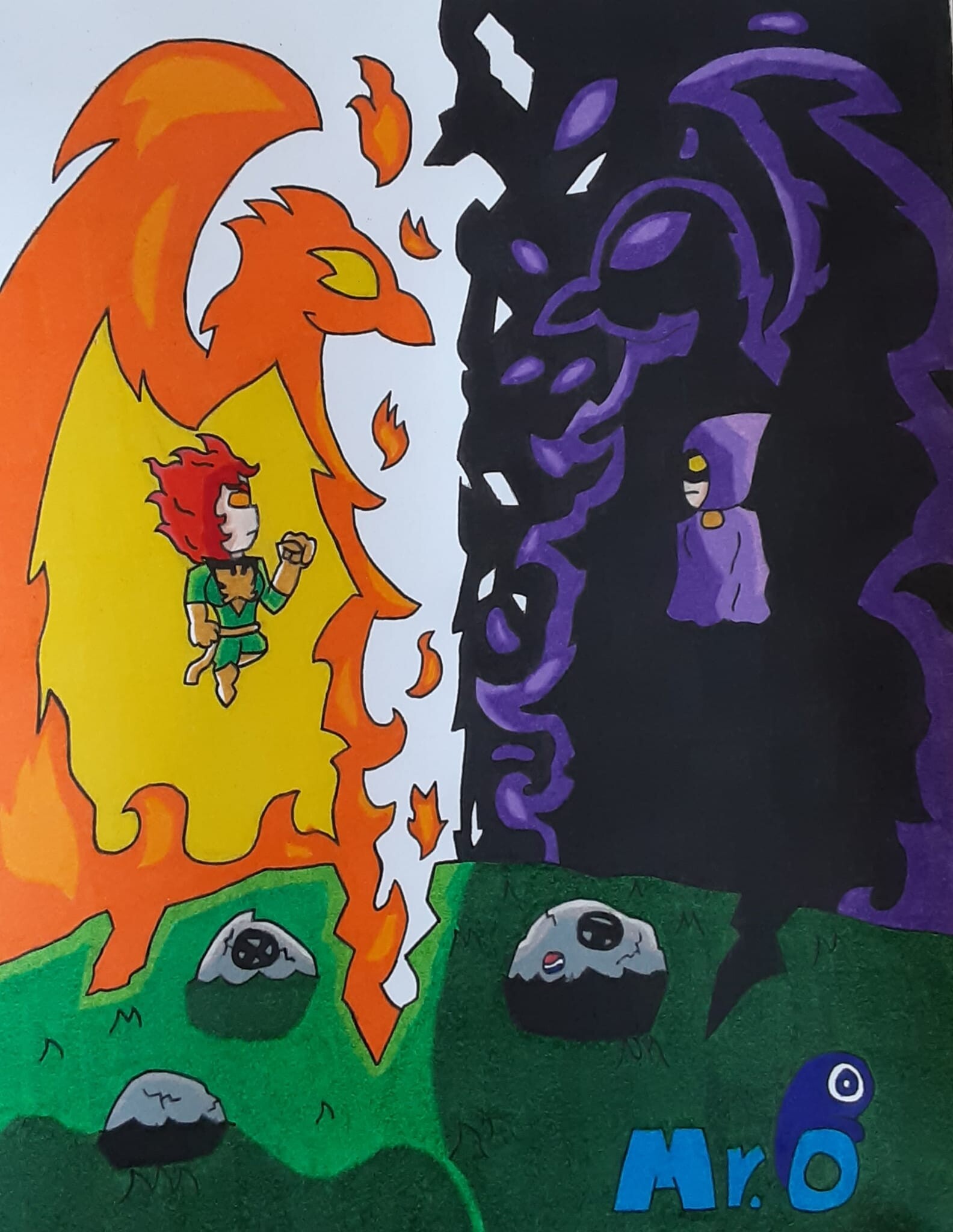 ArtStation Phoenix vs Raven