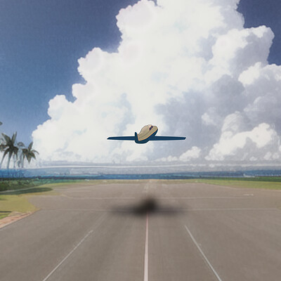 The Pelican - Custom Solarpunk Amphibious Aircraft from Kamigen