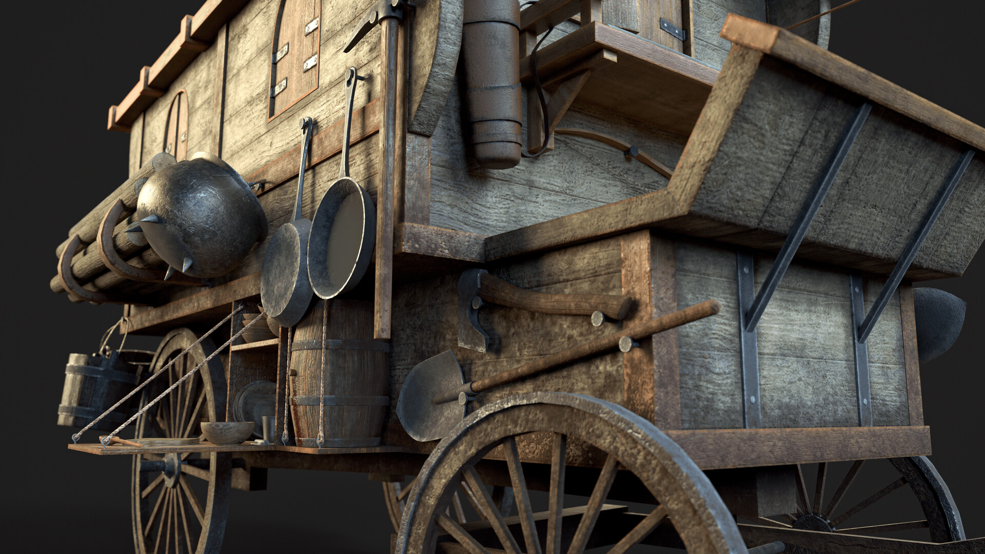 Sergey Pavlov - Old cart