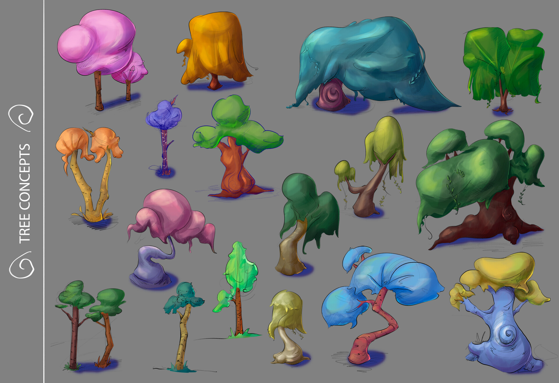 ArtStation - trees