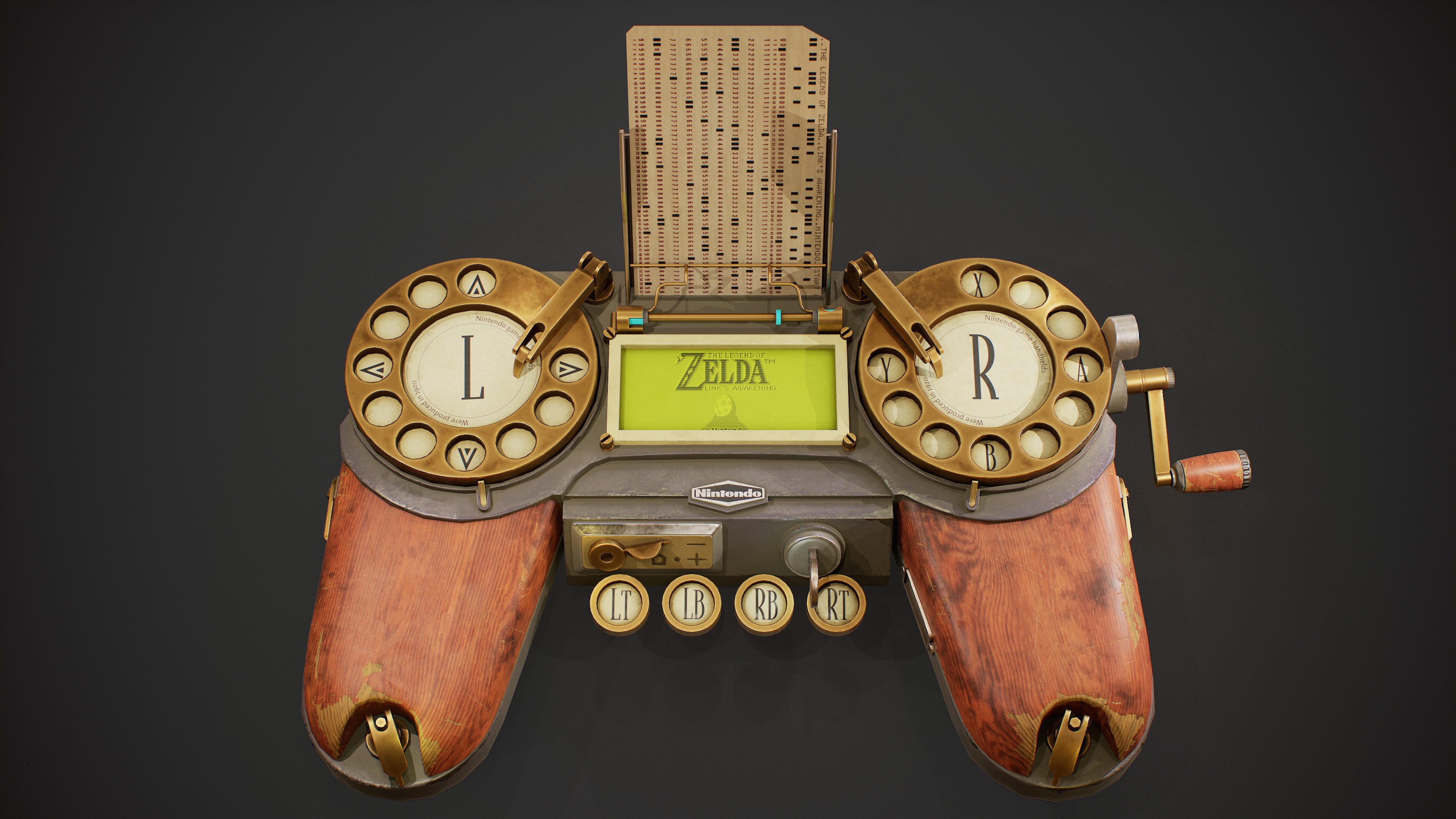 ArtStation - Nintendo Game & Watch - Zelda