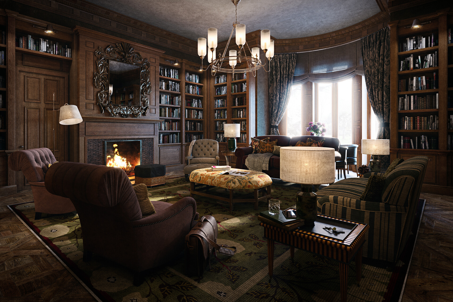 Mansion Library