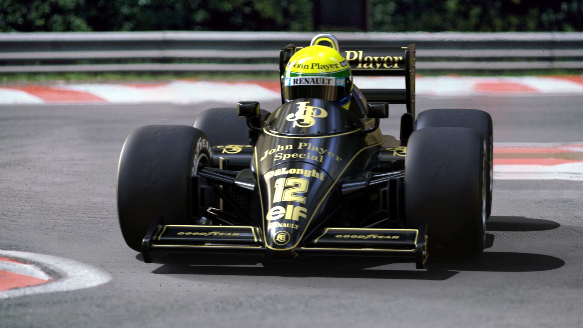 ArtStation - Lotus 98T JPS Ayrton Senna TOY-STYLE ArtStation - Lotus 98T JPS Ayrton Senna TOY-STYLE