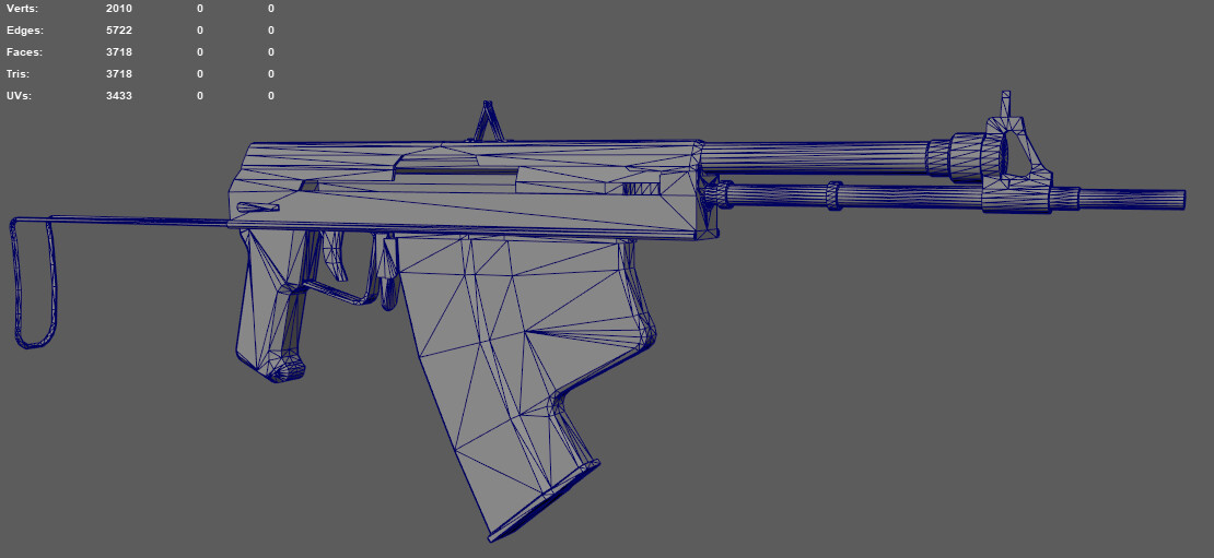 Overall view of the model.