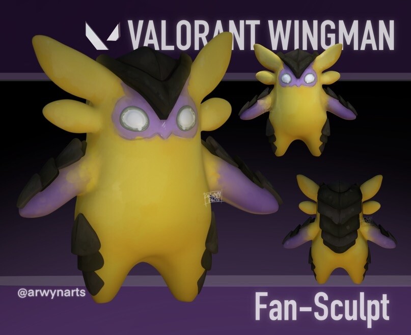 ArtStation Wingman Valorant FanSculpt