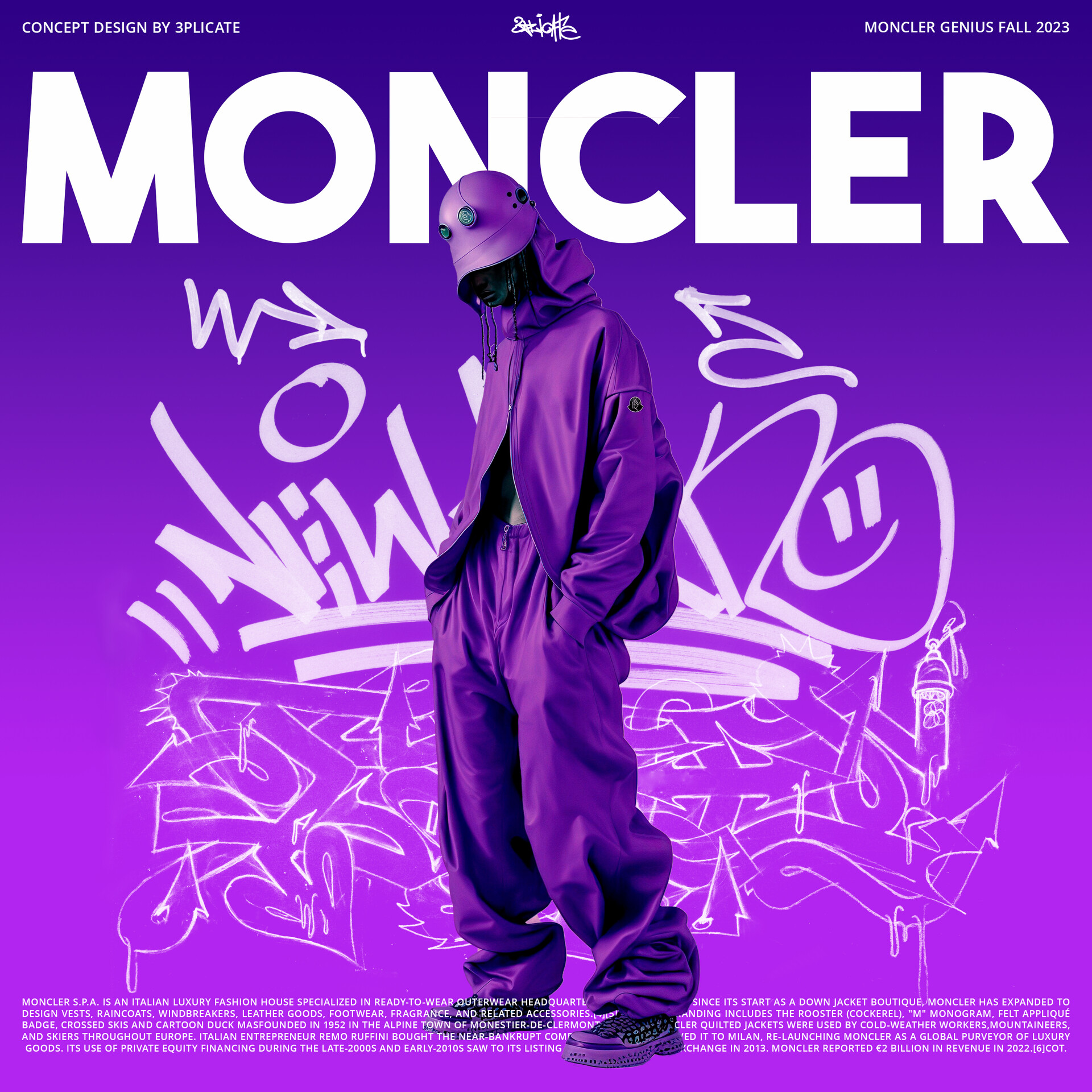 ArtStation - Moncler Genius Fall 2023  Grenoble Fall Winter