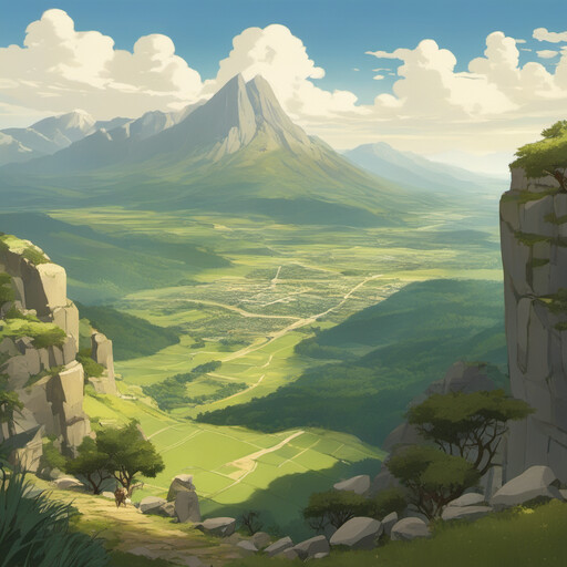 ArtStation - mountain view