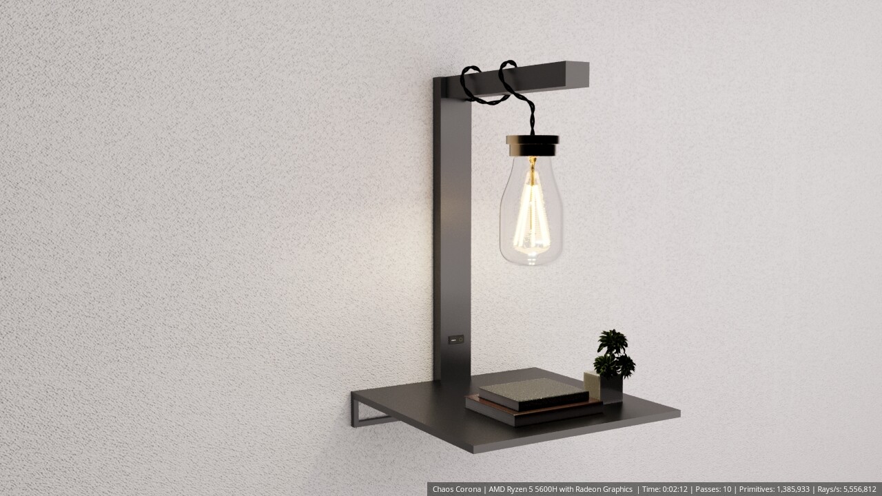 ArtStation Side table light design