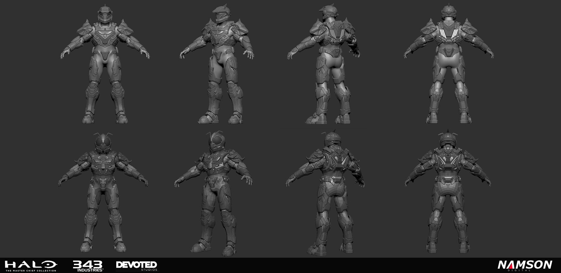 ArtStation - Halo: The Master Chief Collection's Spartan Armors