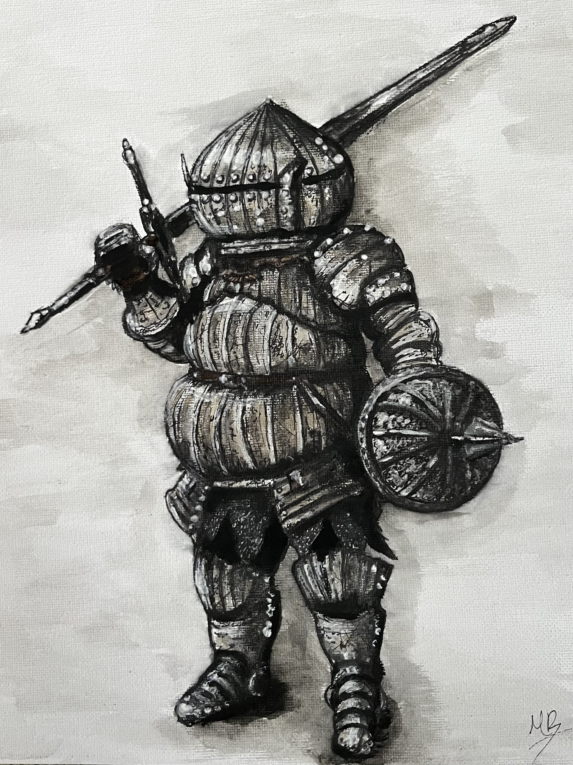 ArtStation Onion Knight Dark Souls