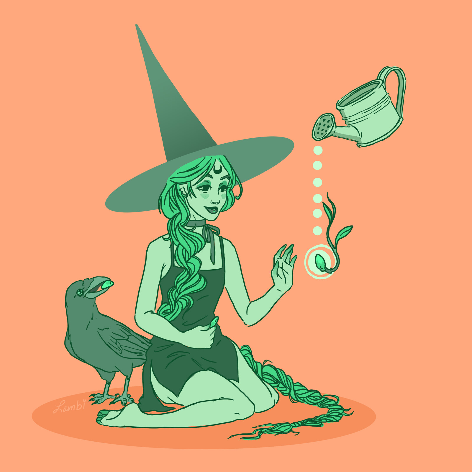 Green Thumb Witch