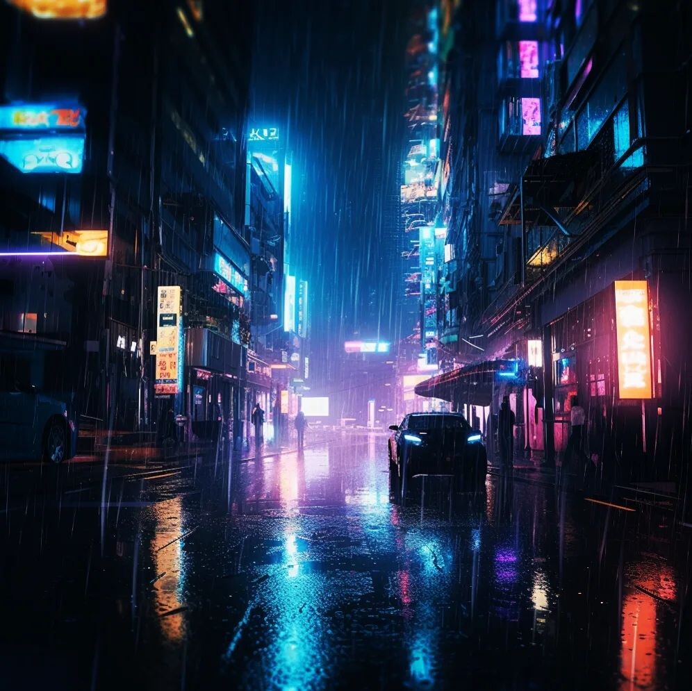 ArtStation - City at night