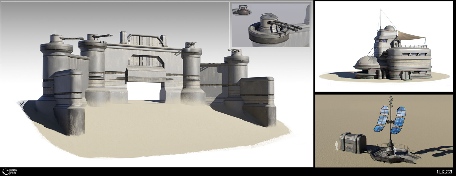 Desert environnent design