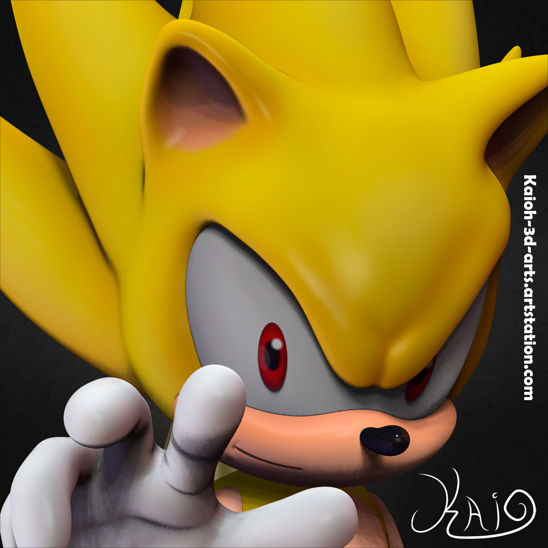 ArtStation - Super Sonic 2