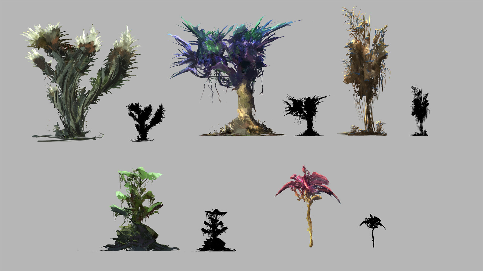 Sketch of trees for the next Arena