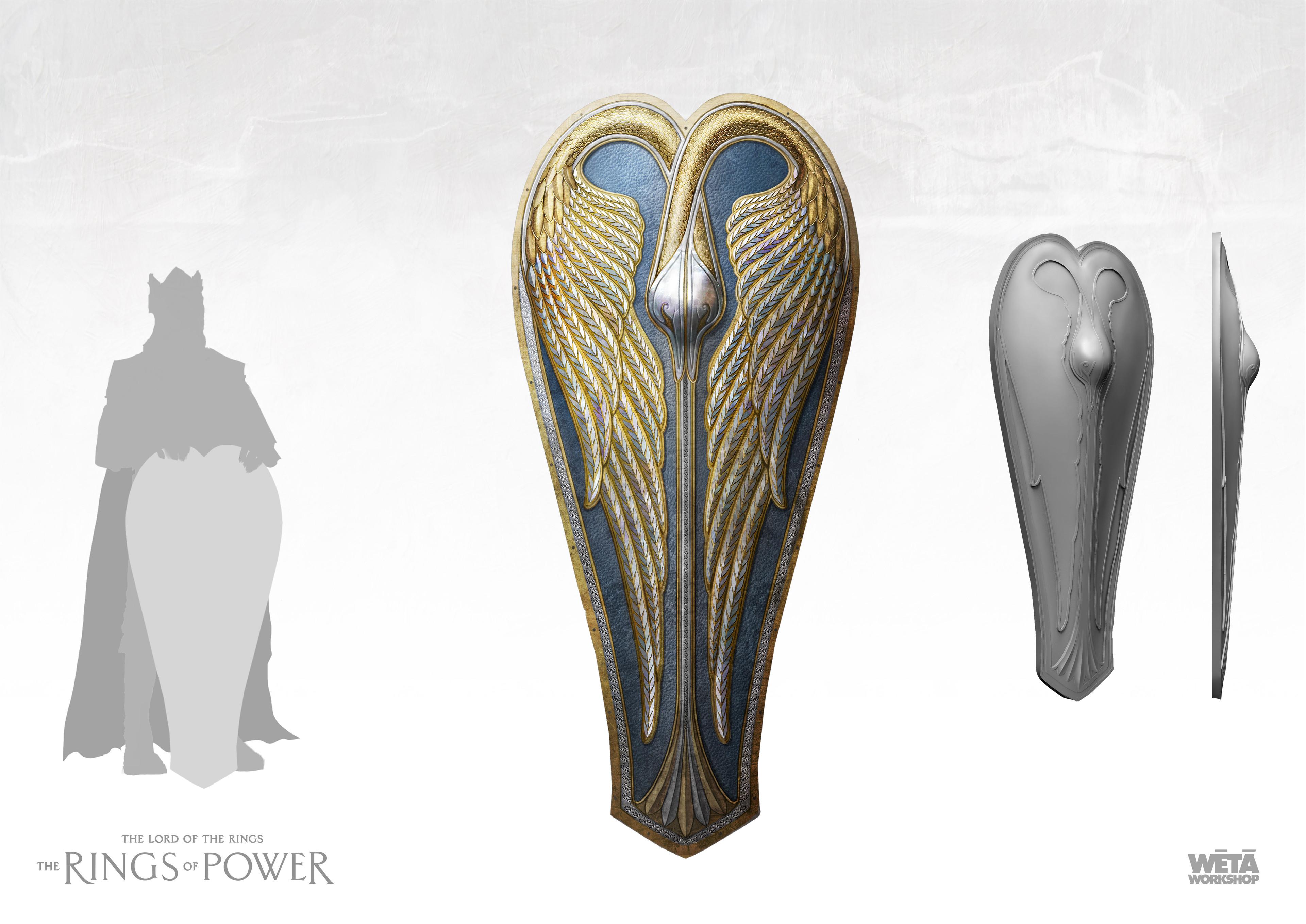 Tuor's Shield - Artist: Iona Brinch, Art Director: Vaughan Flanagan  
