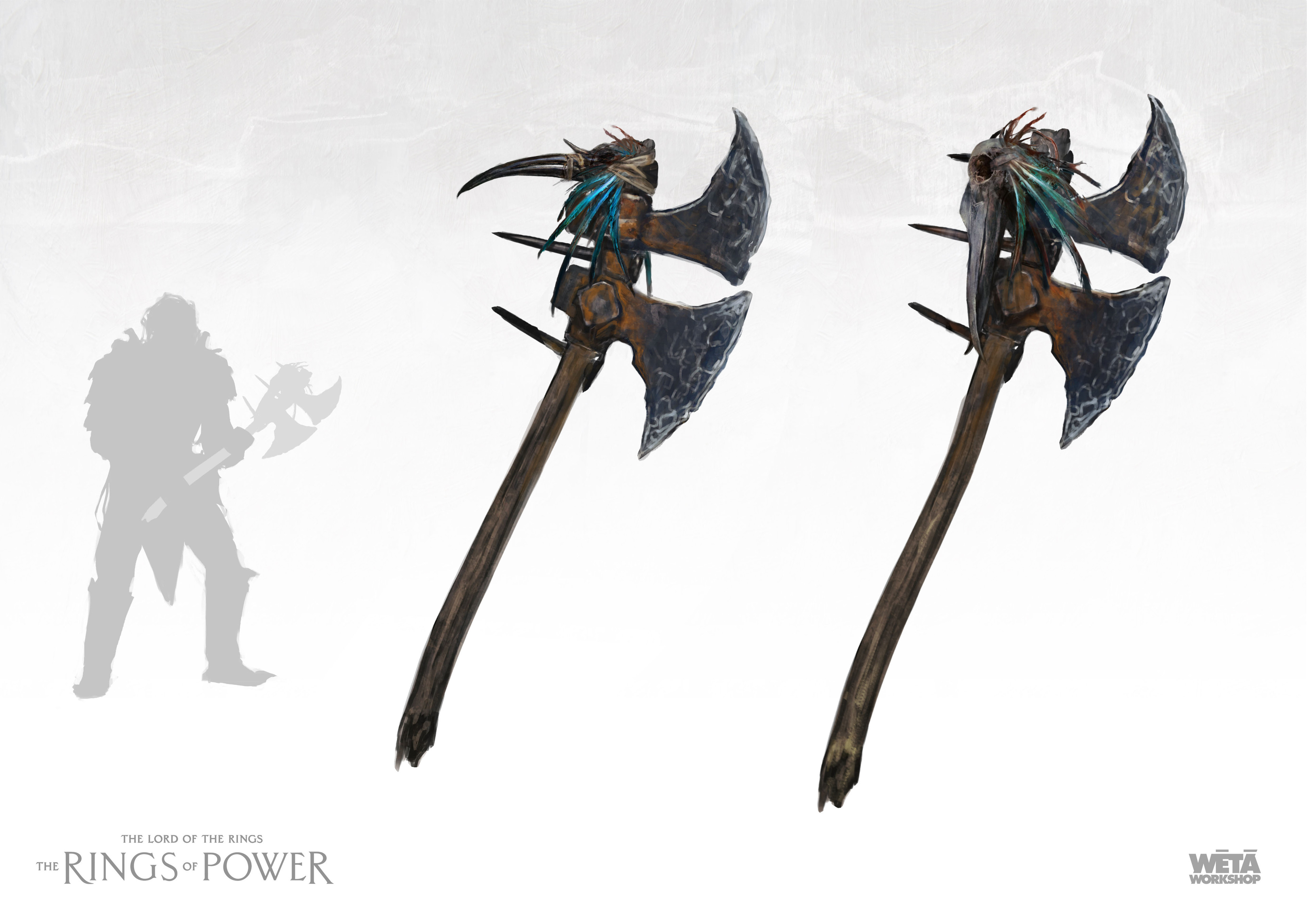 Orc Axe - Artist: Tahiwi Trenor-Hunt, Art Director: Jeremy Hanna