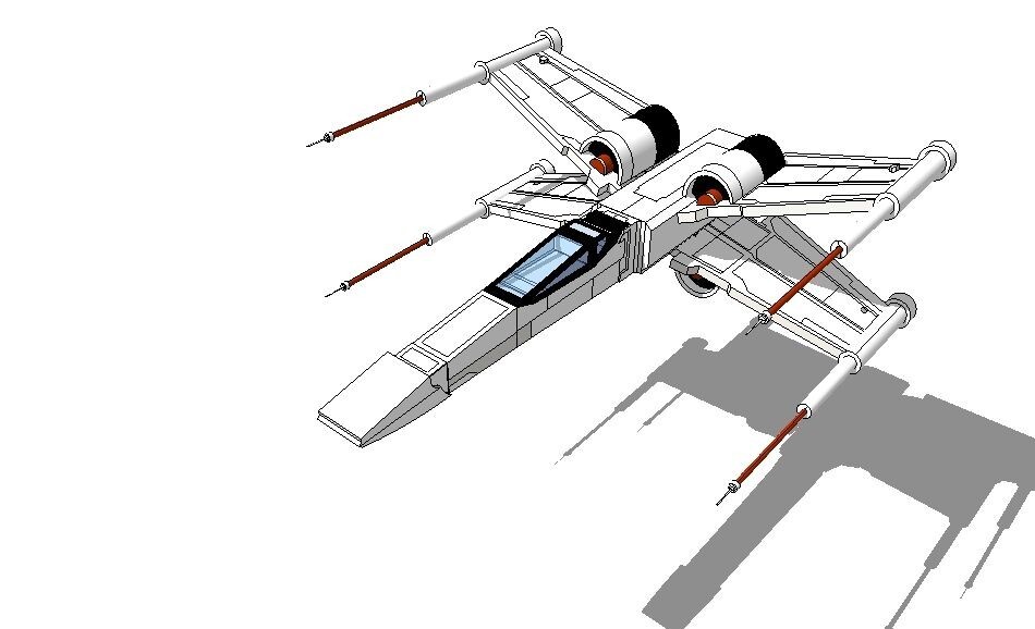 ArtStation - Starfighter x-wing