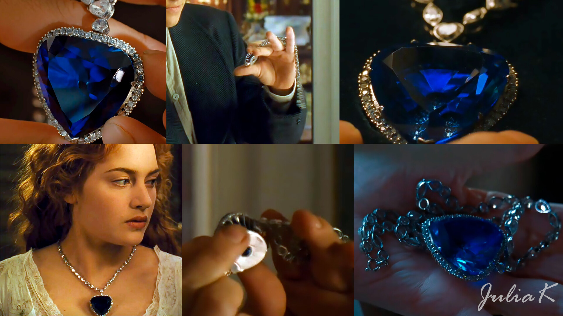 Titanic movie necklace store