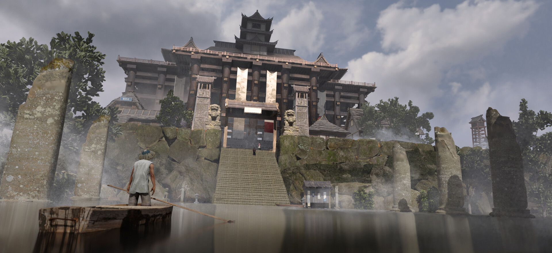 ArtStation 《入城》