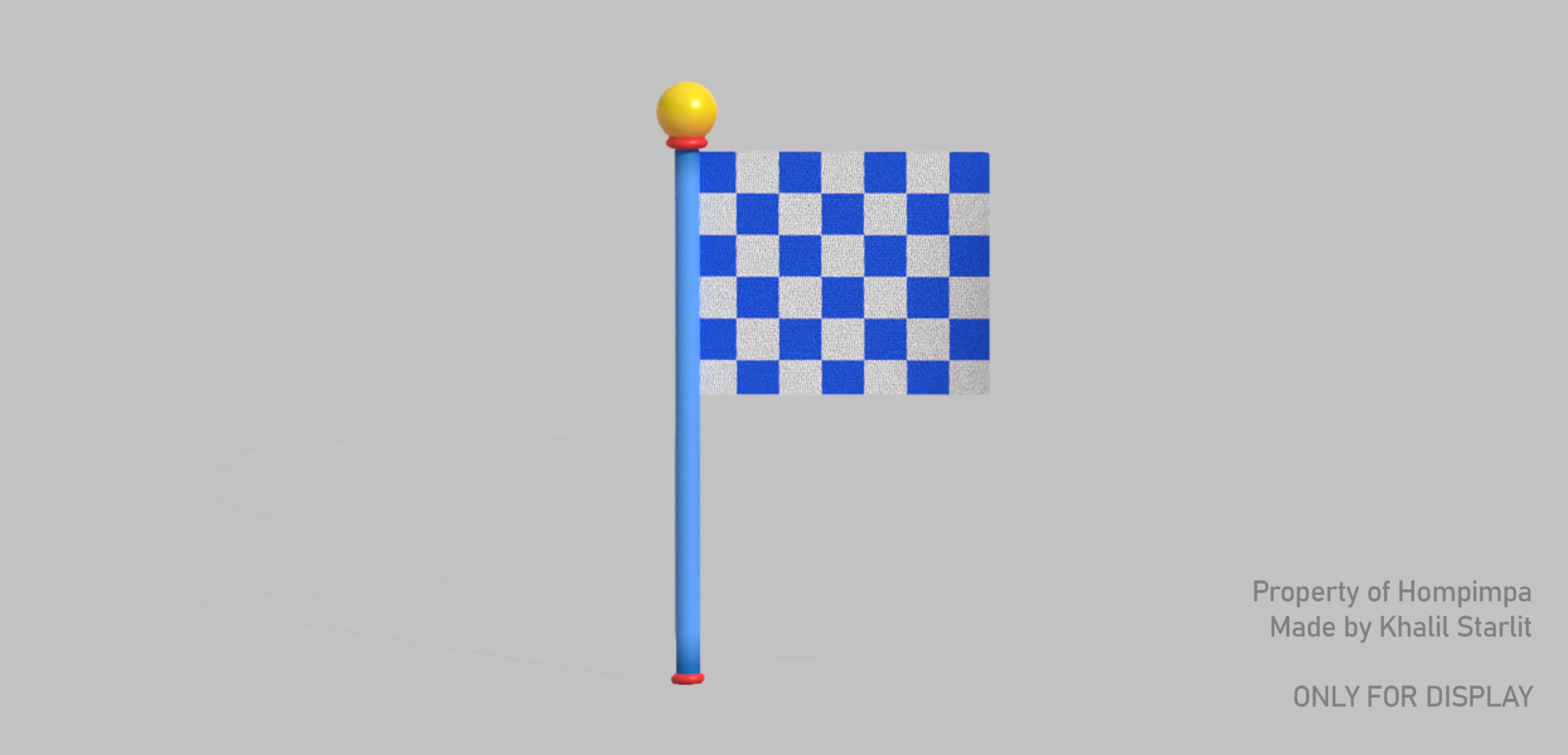 ArtStation - Stylized Checkered Flag