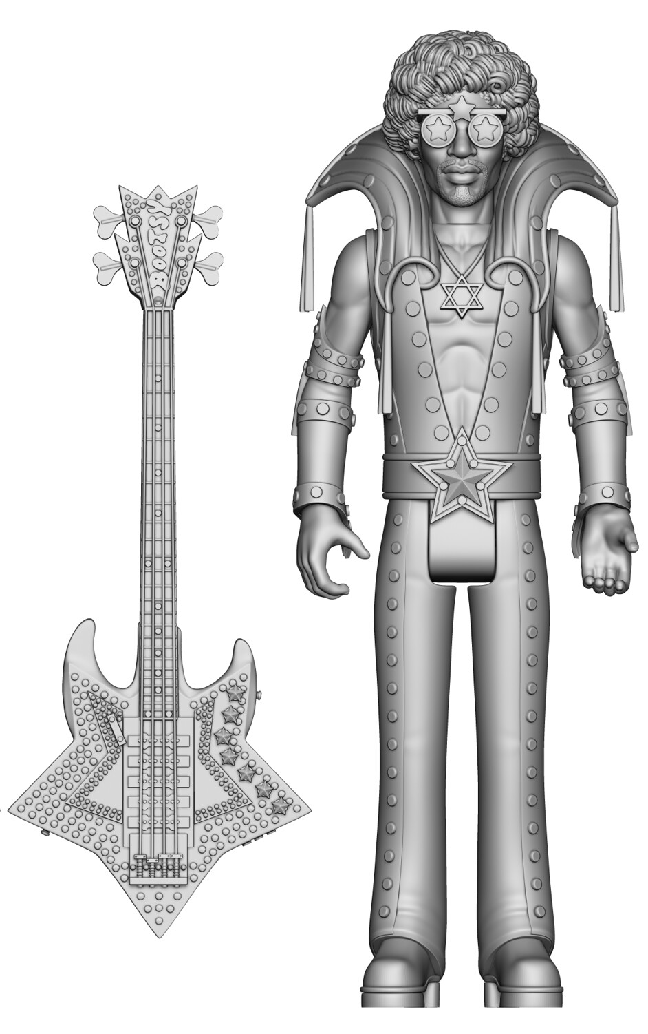 Thomas Lishman Super7 ReAction Bootsy