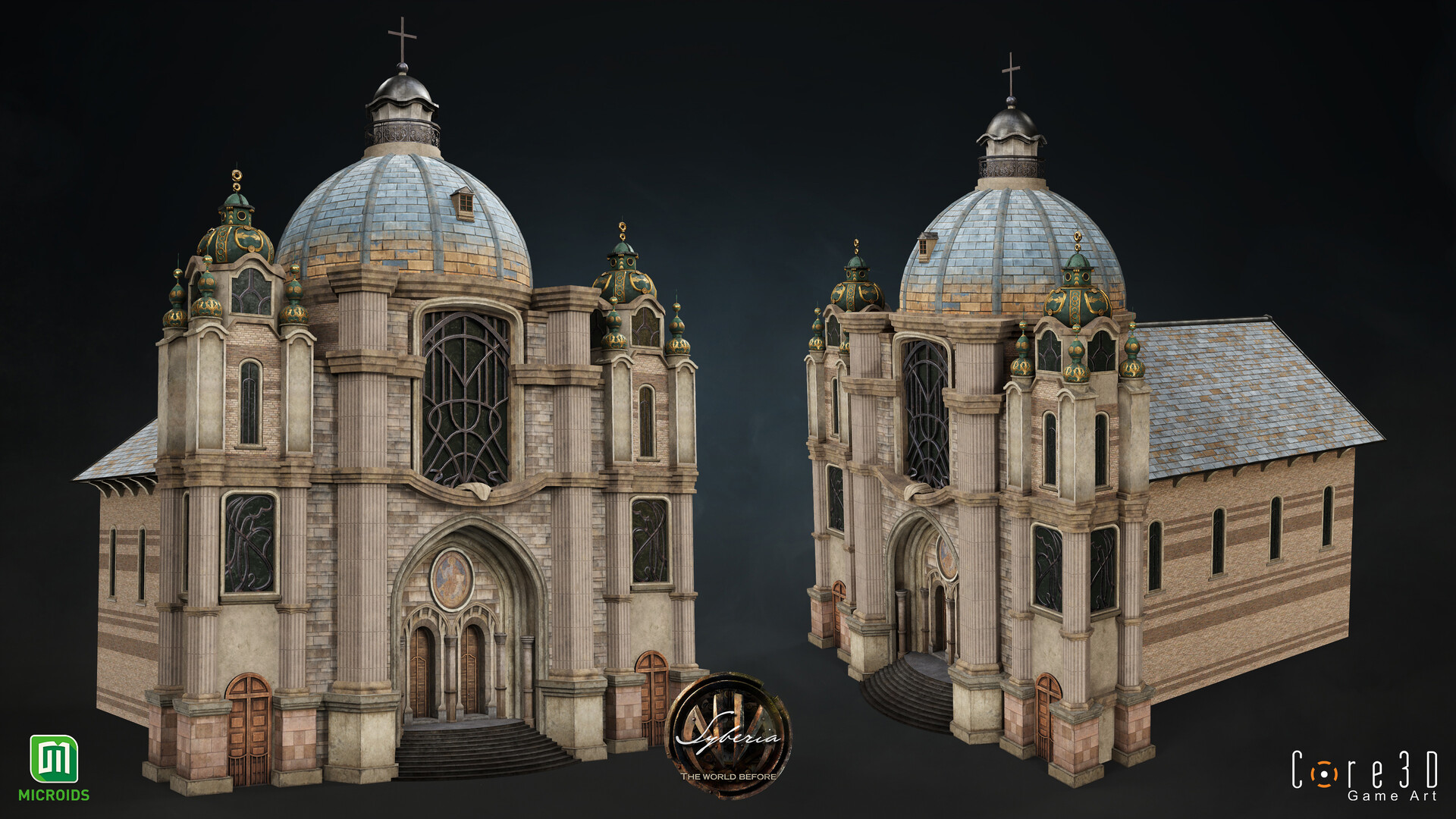 Core3D Game Art Buildings