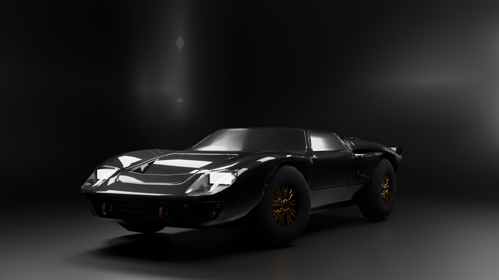 Ford gt 40 Cyberpunk
