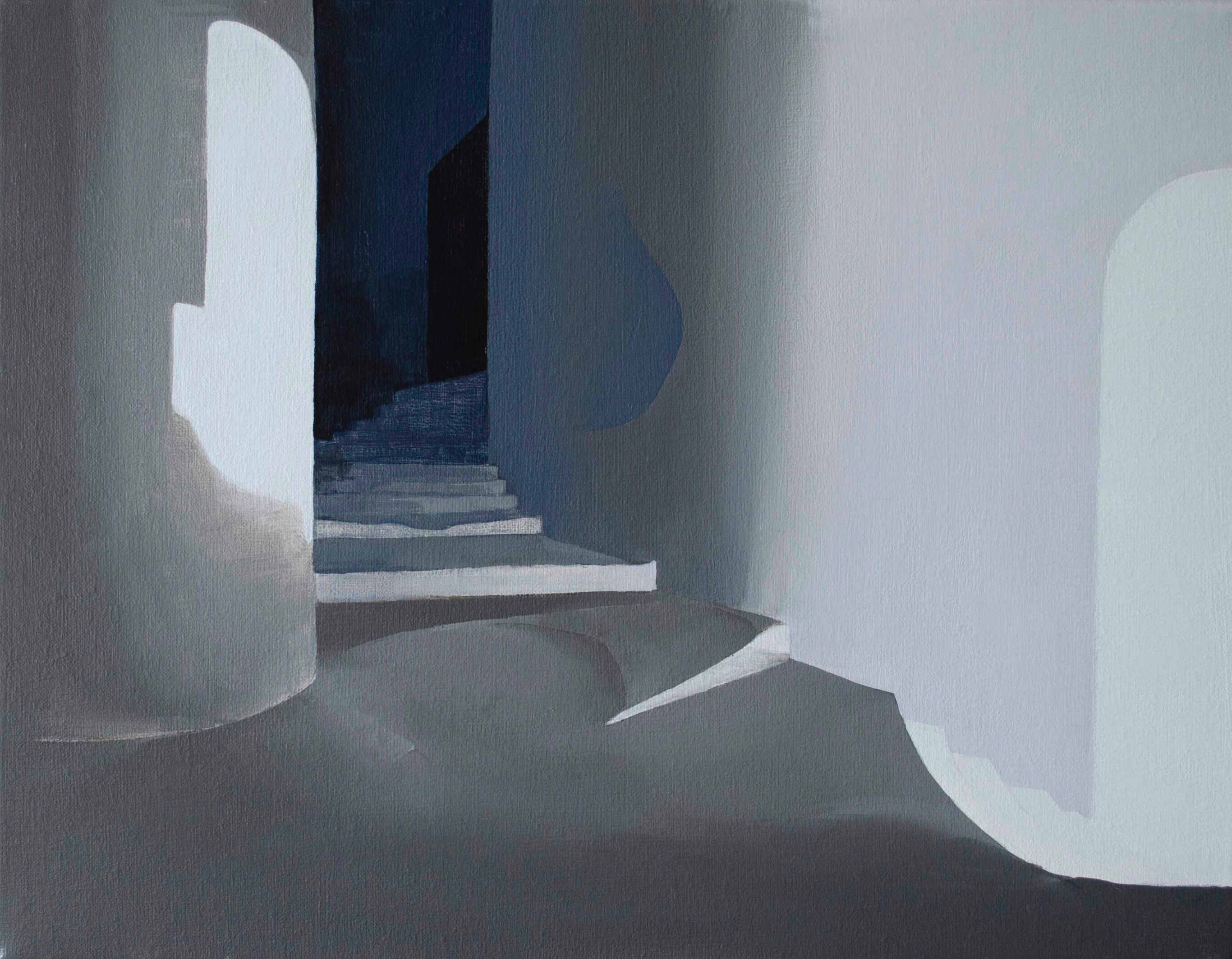 Niche, 2018, 450x350mm, Acrylic on linen