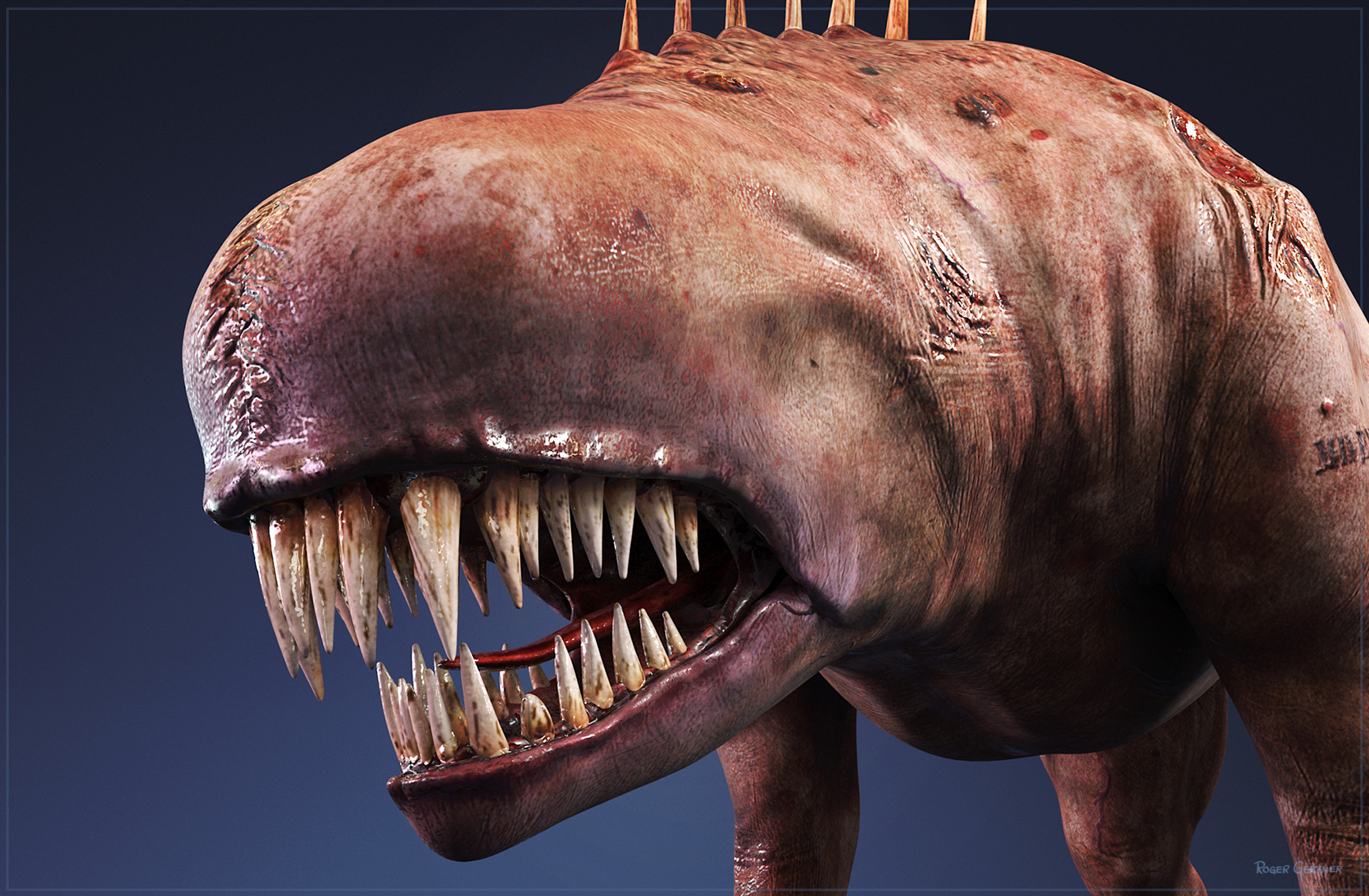 Dog Mutand 3D model - TurboSquid 2087666