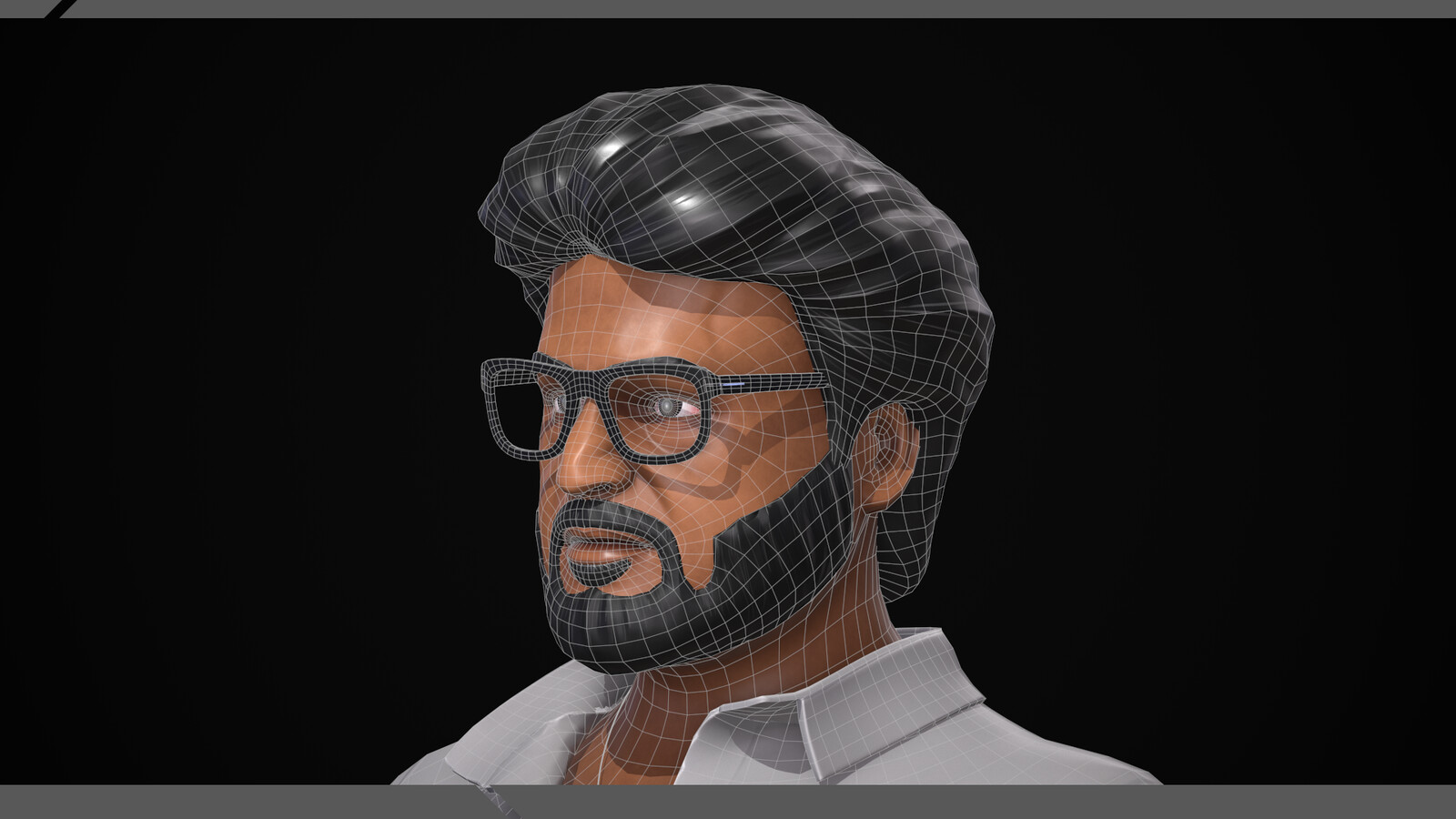 Face topology 01