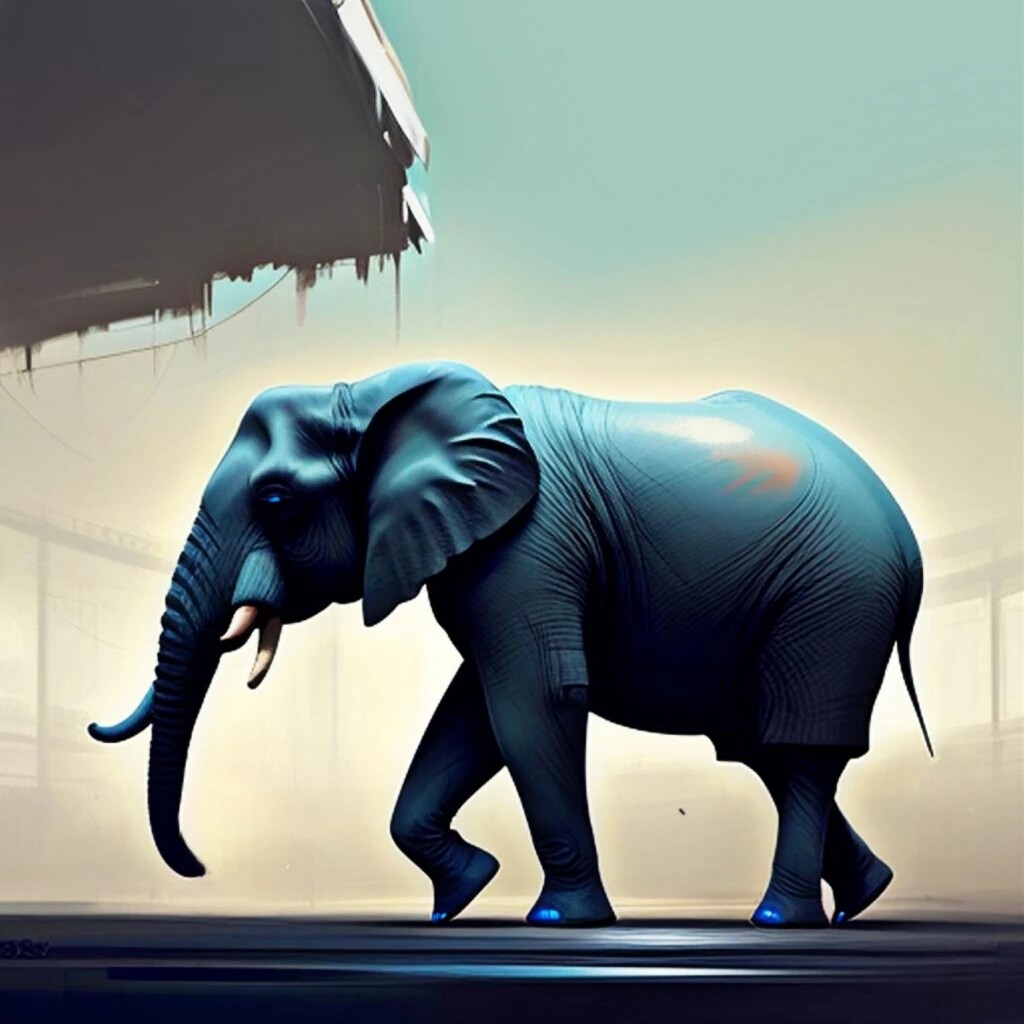 ArtStation - Futuristic Elephant