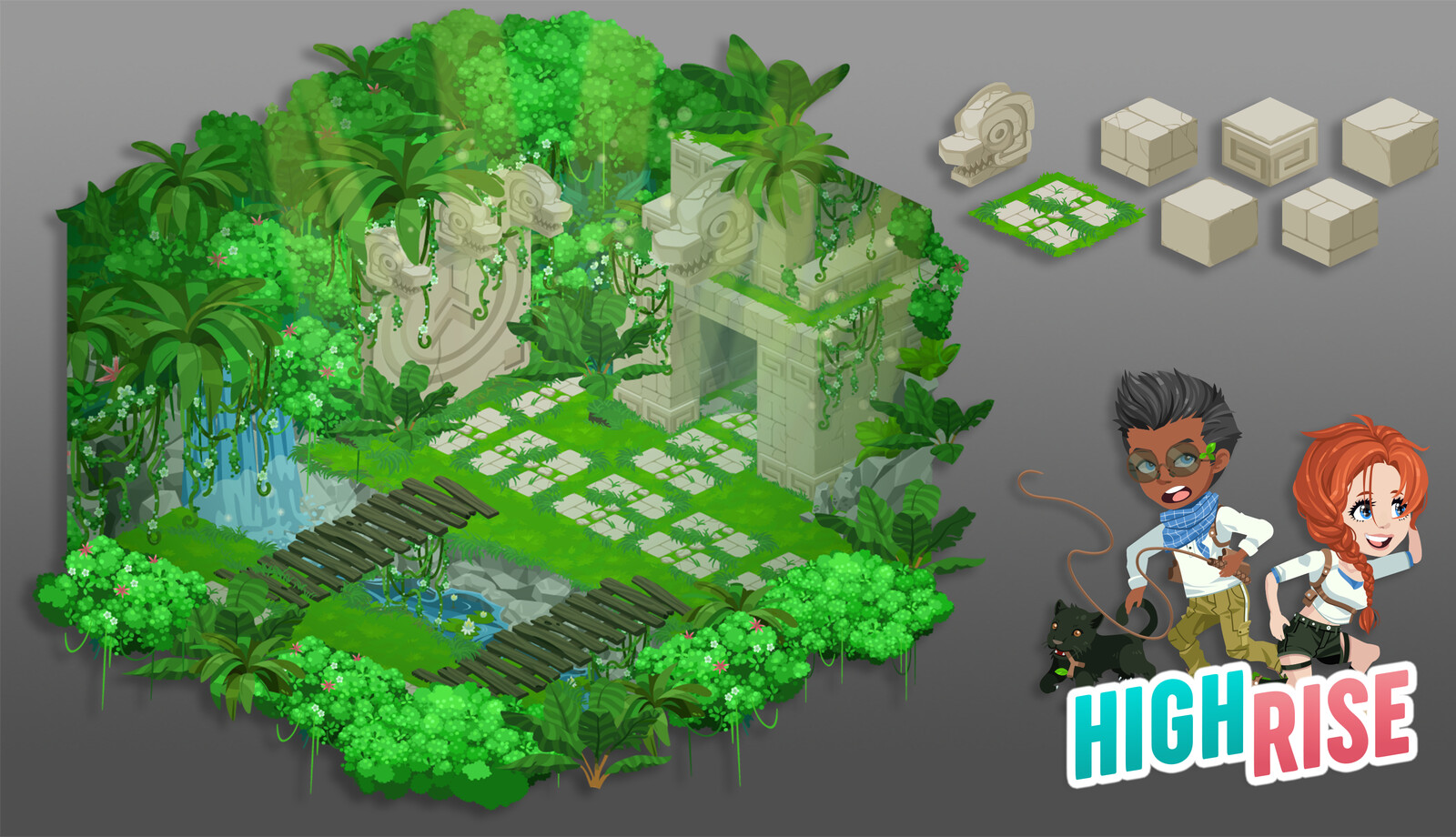 Highrise Jungle Event Room &amp; Furniture