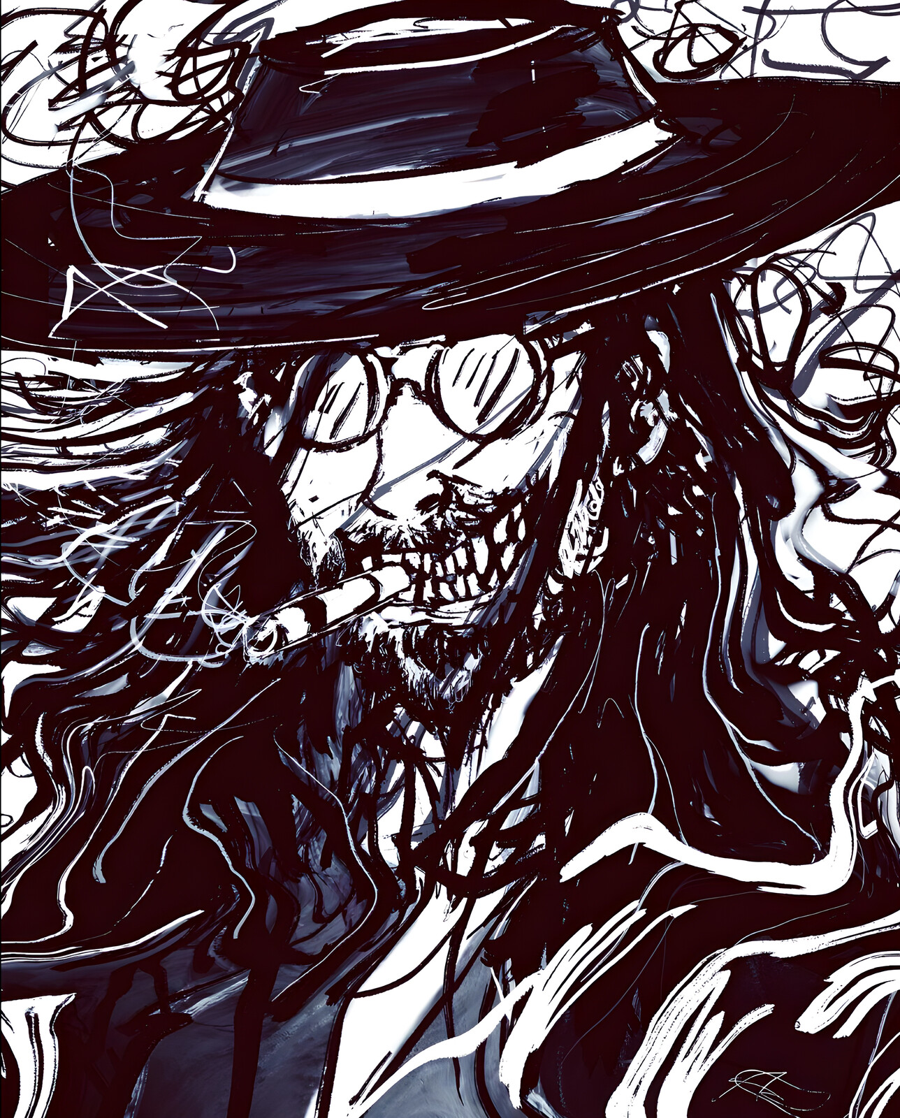 Van Hellsing Anime Art