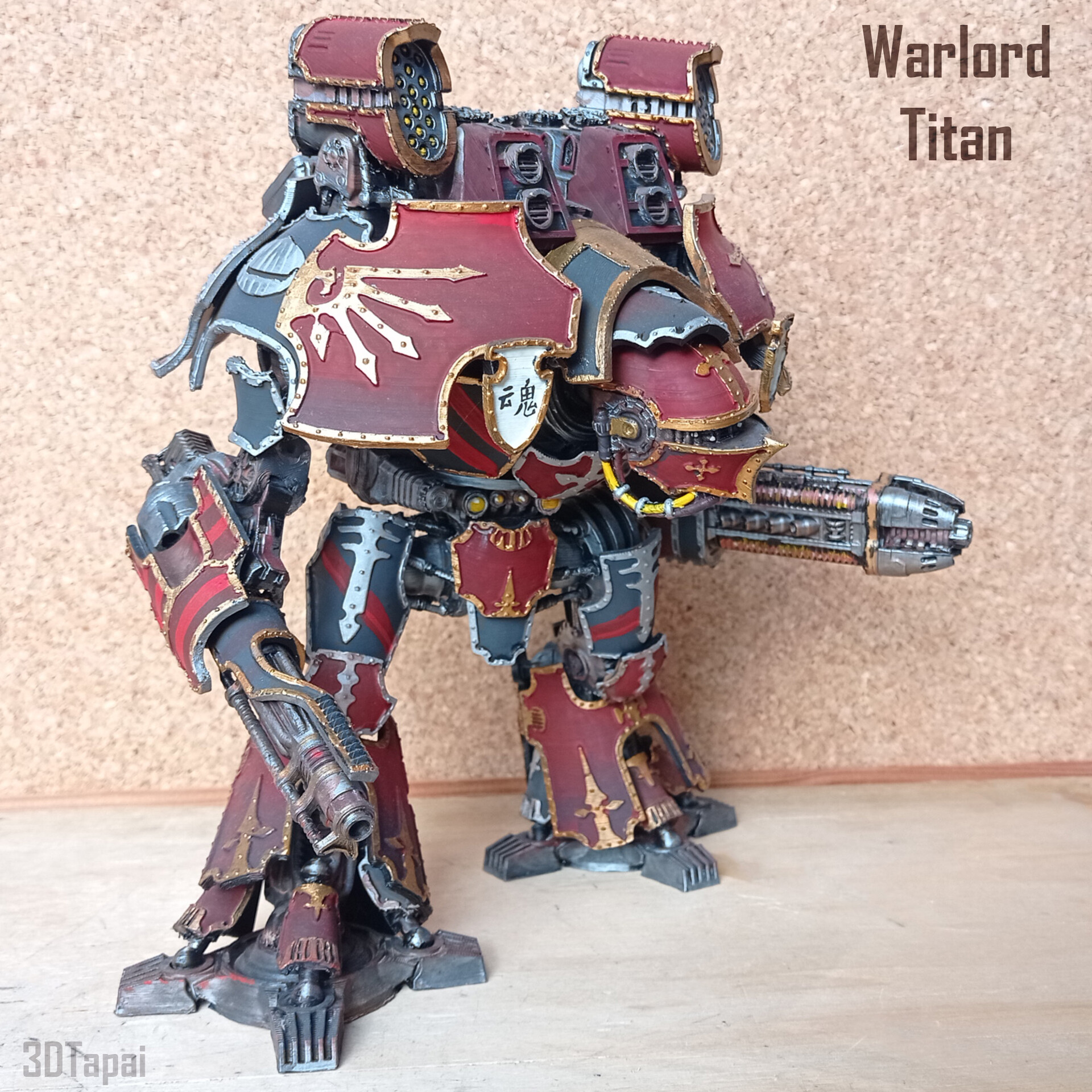 ArtStation - Warhammer 40k warloard titan artwork