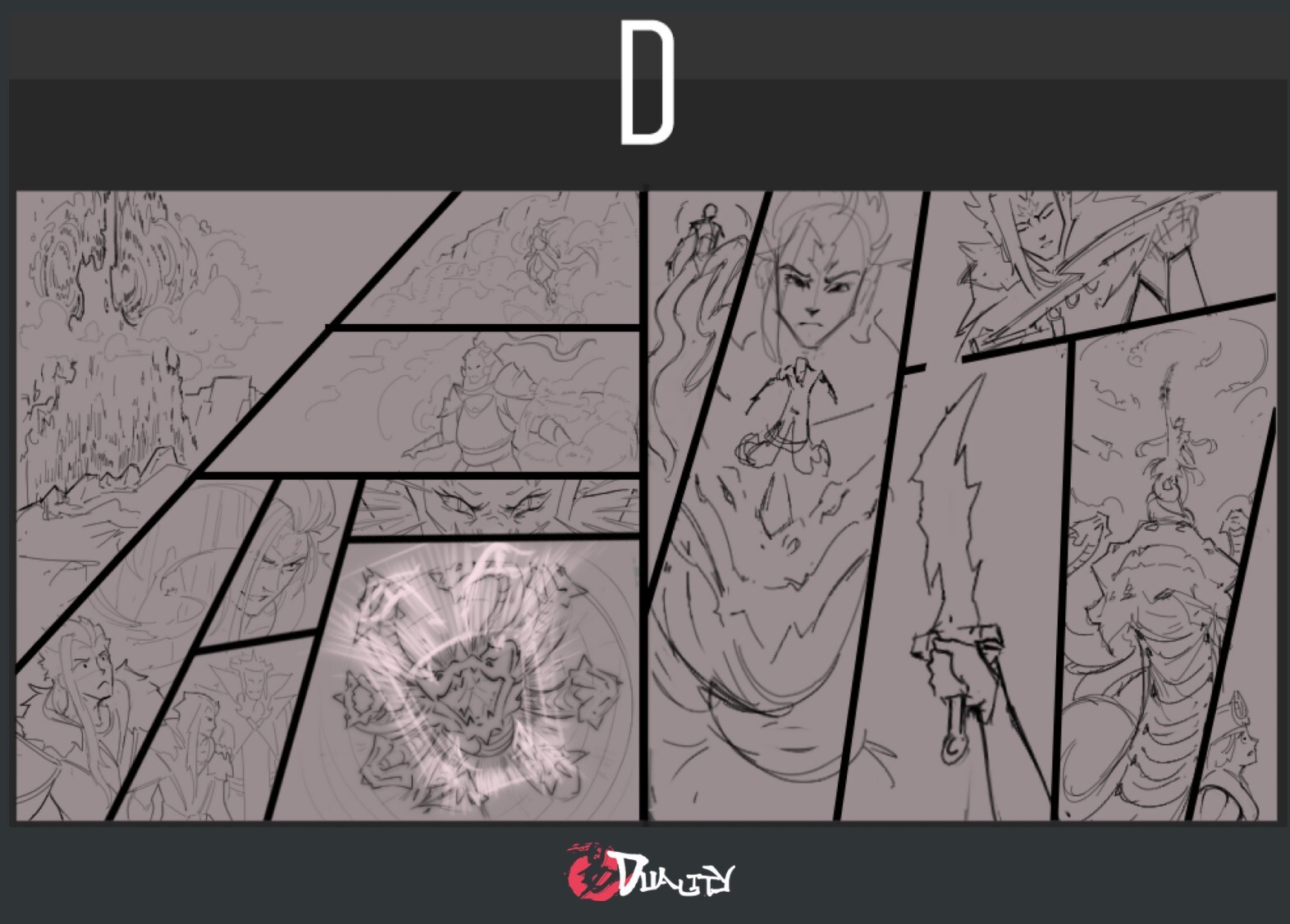 Page D Storyboards cleanup